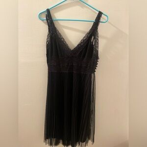 Fun flapper inspired dress with black slip